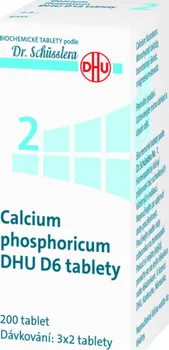 Homeopatikum Dr. Peithner No. 2 Calcium phosphoricum DHU D6 - 200 tbl.