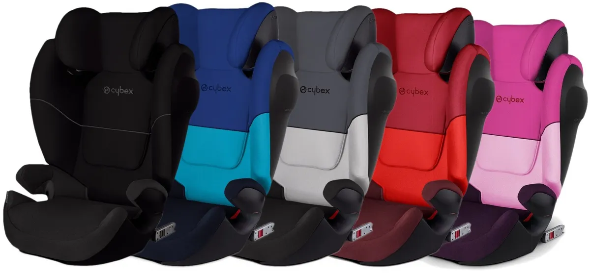 barevné varianty autosedačky Cybex Solution M-Fix SL 2019