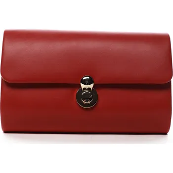 Kabelka Příjemné dámské koženkové psaníčko Florine červená