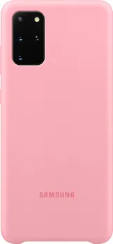 Pouzdro na mobilní telefon Samsung Silicon Cover pro Samsung S20+ Pink