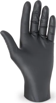 Vyšetřovací rukavice Wimex Rukavice nitrilové extra silné černé 100 ks L
