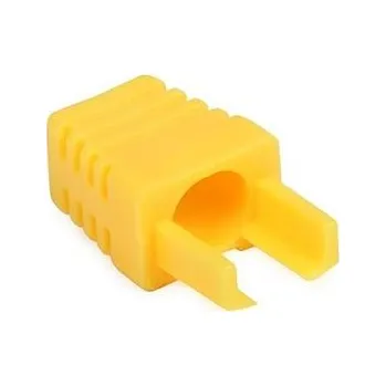 Síťový konektor Slim-line kryt modulárního konektoru (RJ-45, žlutý) [100 ks]