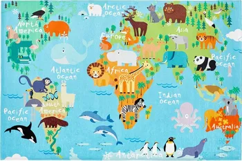 Koberec Obsession Torino Kids 233 mapa světa 160 x 230 cm