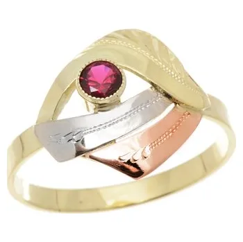 Prsten Zlatý prsten 0051 + DÁREK ZDARMA