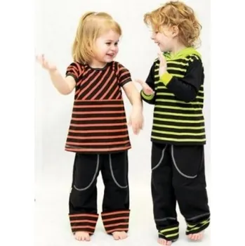 Rostoucí kalhoty ohrnovací CHOCO ORANŽ - 92