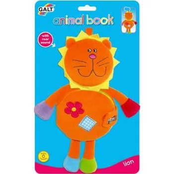Hračka pro nejmenší Zvířátko s knížkou - lev