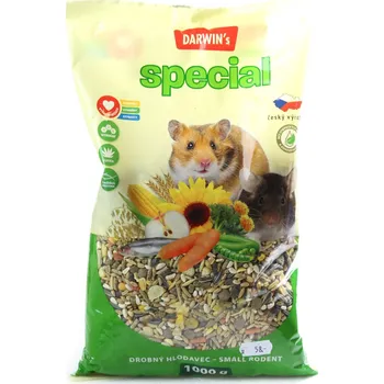 Krmivo pro hlodavce DARWINS Kompletní krmivo SPECIAL pro drobné hlodavce 1000 g