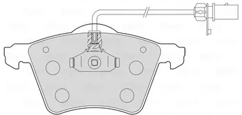 Brzdová destička Valeo 301801