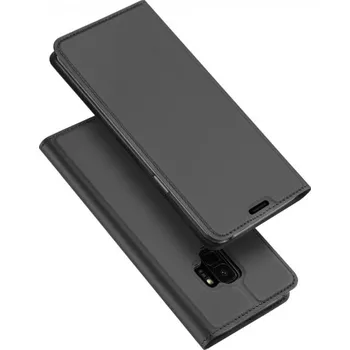 Pouzdro na mobilní telefon Dux Ducis Skin Pro flipové pouzdro pro Samsung Galaxy S9 - šedé