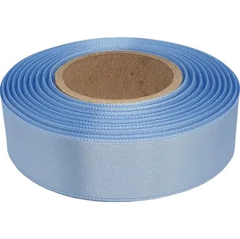 Stuha Stuha atlasová světle modrá, šíře 24mm
