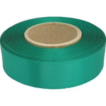 Stuha Stuha atlasová smaragdově zelená, šíře 24mm