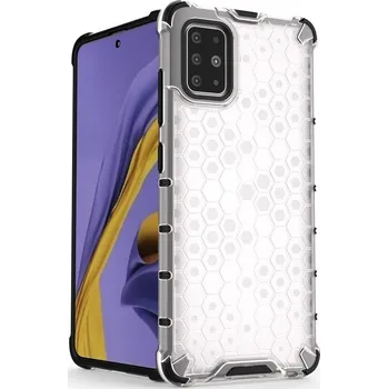 Pouzdro na mobilní telefon Beweare Honeycomb armor kryt na Samsung Galaxy S20 Plus - transparentní