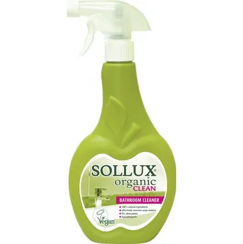 Čisticí prostředek do koupelny Sollux Organic Clean prostředek na mytí koupelen 500 ml