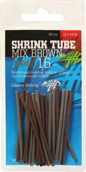 Giants Fishing Shrink Tube Brown/Sand 2,4 mm - 20 ks