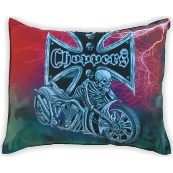 Polštář Polštář s potiskem M7 kříž+moto