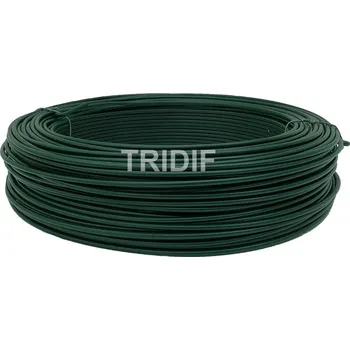 Vázací drát Napínací drát zelený / zesílený průměr 3.5 mm / balení 78 m