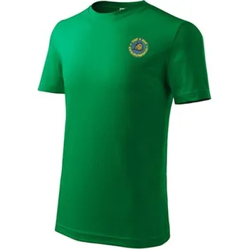 Chlapecké tričko Chyť a pusť Dětské tričko zelený - 110 cm/4 roky