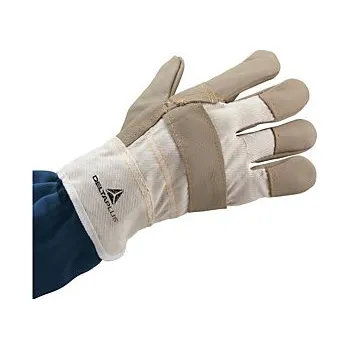 Pracovní rukavice Vyztužené rukavice Docker, z hovězí kůže - Balení po 2 ks