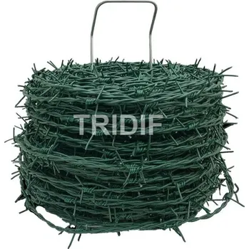 Vázací drát Drát ostnatý poplastovaný / balení 50 m