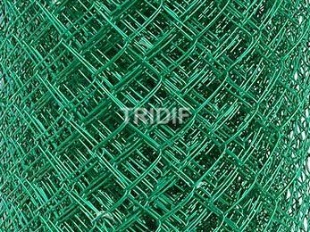 Bezinalové pletivo Alu green / oko 50 / průměr drátu 3,00 mm / bez napínacího drátu / 20 bm