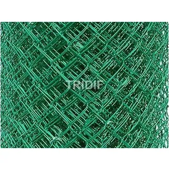 Pletivo Bezinalové pletivo Alu green / oko 50 / průměr drátu 3,00 mm / bez napínacího drátu / 20 bm