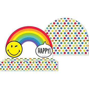 Pozvánka Smiley World pozvány na party 8 ks Amscan 9906561