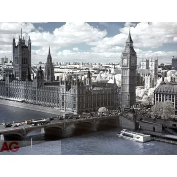 Fototapeta Vliesová fototapeta starý Londýn a Temže FTNXXL-1139 / fototapety na zeď Old London (360 X 270 cm) AG Design