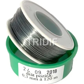 Vázací drát Vázací drát na cívce POZINK / pr. 0.3 mm / bal. 120 m