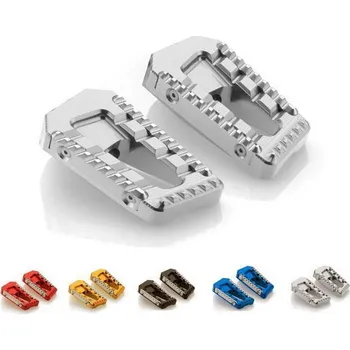 Stupačky sklopné Rizoma Touring pro řidiče, univerzální, hliník (2ks) - Hliník