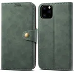 Lenuo Leather pro iPhone 11 Pro zelené