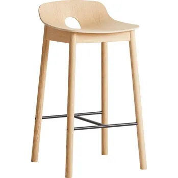 Barová židle Barová židle "Mono", 65 cm, 2 varianty - Woud Varianta: dub, světlý lak