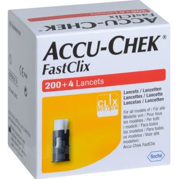Diagnostický test ROCHE Diagnostics Accu Chek Multiclix Lancet 204 ks jehliček