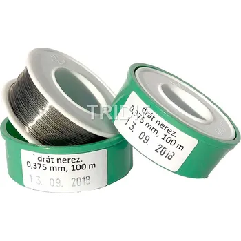 Vázací drát Vázací drát na cívce NEREZ / pr. 0.375 mm / bal. 100 m