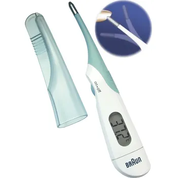 Teploměr osobní Digitální lékařský teploměr Braun PRT1000, rychloběžný 10 sec.