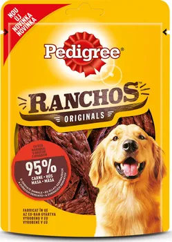 Pamlsek pro psa Pedigree Pochoutka Ranchos hovězí 70 g