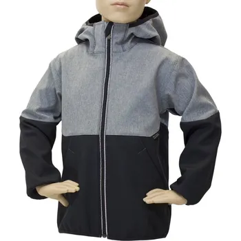 Dívčí bunda Bunda softshell Fantom BUN 1211 černo-šedá 2022 Velikost: 104
