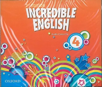 Anglický jazyk Incredible English 2nd  Edition 4 Class Audio CDs -  Sarah Phillips (2012)