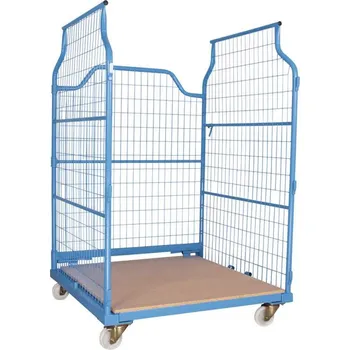 Pojízdný stohovací box Corlette UNIVERSAL s hustou mřížkou, d x h x v: 1200 x 1150 x 1850 mm