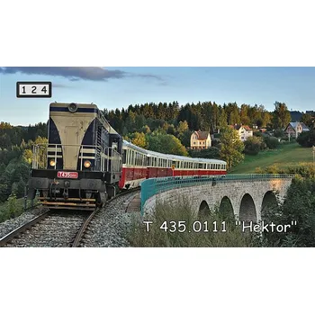 Modelová železnice Magnetka Hektor T435.0111