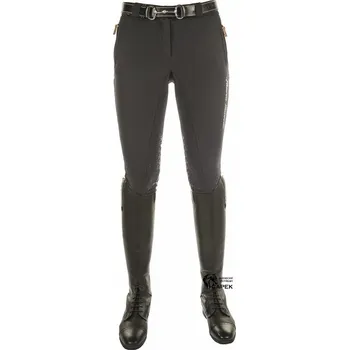 Jezdecké kalhoty Zimní rajtky HKM -CHAMPAGNE- - Tmavě modrá - 36
