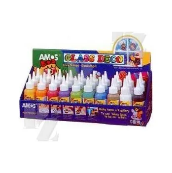 Speciální výtvarná barva Barvy na sklo AMOS 60ml 1ks, Anděl Přerov