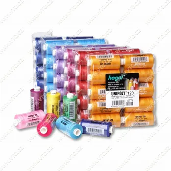 Nit HAGAL niť UNIPOLY PES 120 500m - černá 999