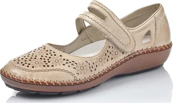 Dámské polobotky Rieker 44875-60 S0 Beige