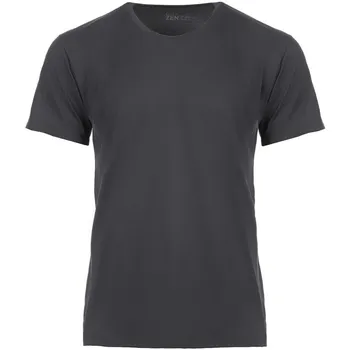 CityZen chytré tričko s kulatým výstřihem šedé
