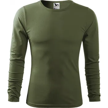 Pánské tričko Malfini Fit-T LS 119 khaki