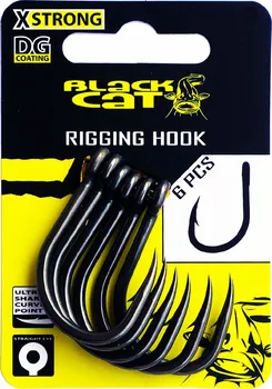 Rybářský háček Black Cat Rigging DG 4 - 6 ks