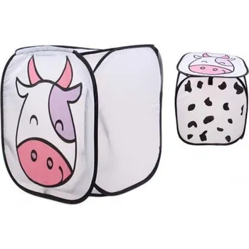 Dětsný nábytek Úložný box na hračky kravička