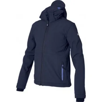 Pánská softshellová bunda Brekka - SOFTSHELL HOODED BOY NVY