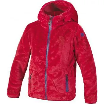 Chlapecká mikina Brekka - PELUCHE HOODED BOY - RED