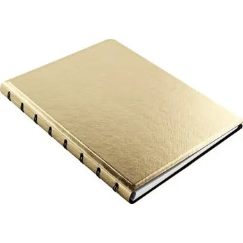 Zápisník Filofax Saffiano Gold A5 zápisník